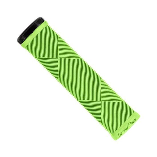 Paire de poignées Daytona D-LINE vert 22mm - Pièces Partie cycle sur La