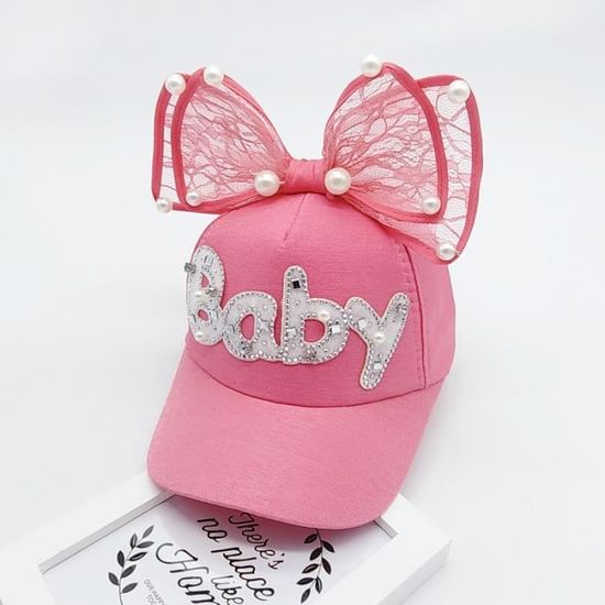 Casquette Velours Rose – Enfants & Bébés | Hello Hossy® Officiel