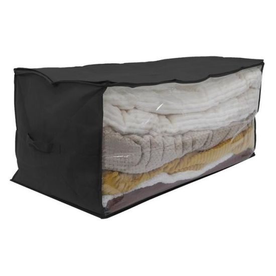 Housse De Rangement Couette Et Vêtements Rivoli - Protection Anti-poussière Avec Fermeture Zippée
