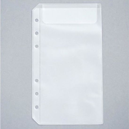 20 Pochettes Classeur A6 6 Trous – Plastique Transparent Étanché, Pochette Protection Documents, Cartes, Reçus – Lot Économique