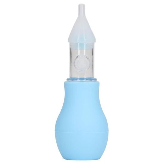 Nettoyeur Nasal Pour Bébé - Embout Flexible Et Doux - Hygiénique, Sûr Et Facile à Utiliser - Couleur Blanc - 2