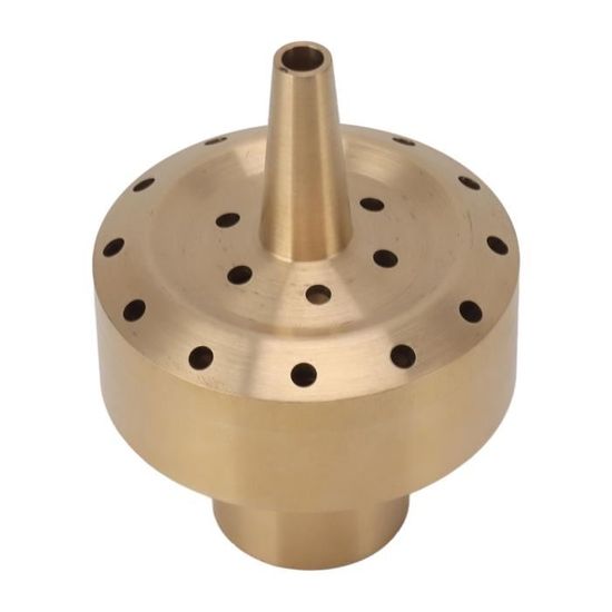 Pulvérisateur De Fontaine G2 Pouces - Tête De Pulvérisation Colonne D'Eau Droite Cuivre Haute Durabilité