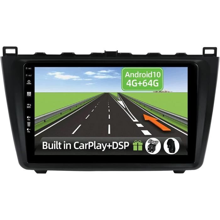 YUNTX Autoradio Android 14 Pour Peugeot 3008/5008 (2009-2018) - 9" Écran Tactile, CarPlay/Android Auto, GPS, Caméra Recul Offerte - 2GO/32GO