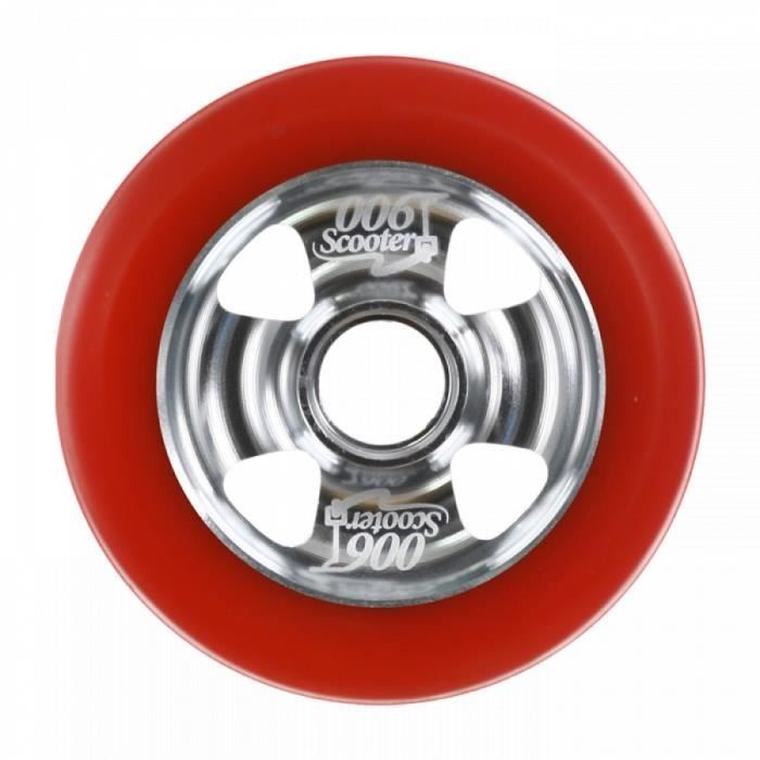006 roue street cross argent/rouge