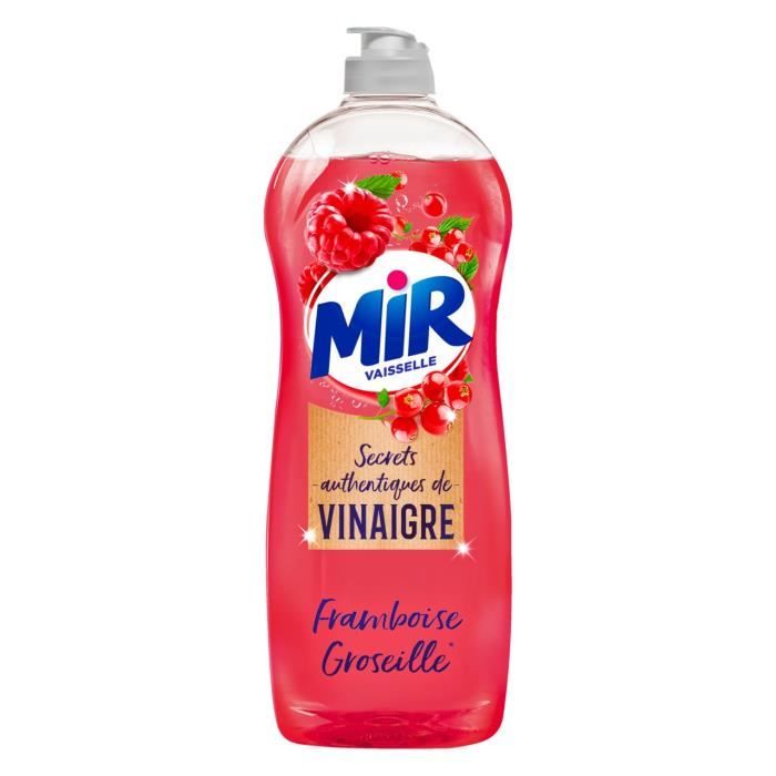 MIR Vaisselle Secrets de Vinaigre Framboise-Groseille - 750 ml