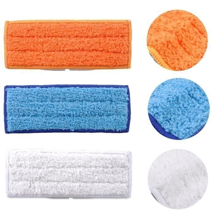 Lot de 10 lingettes de nettoyage lavables pour iRobot Braava Jet 240 241