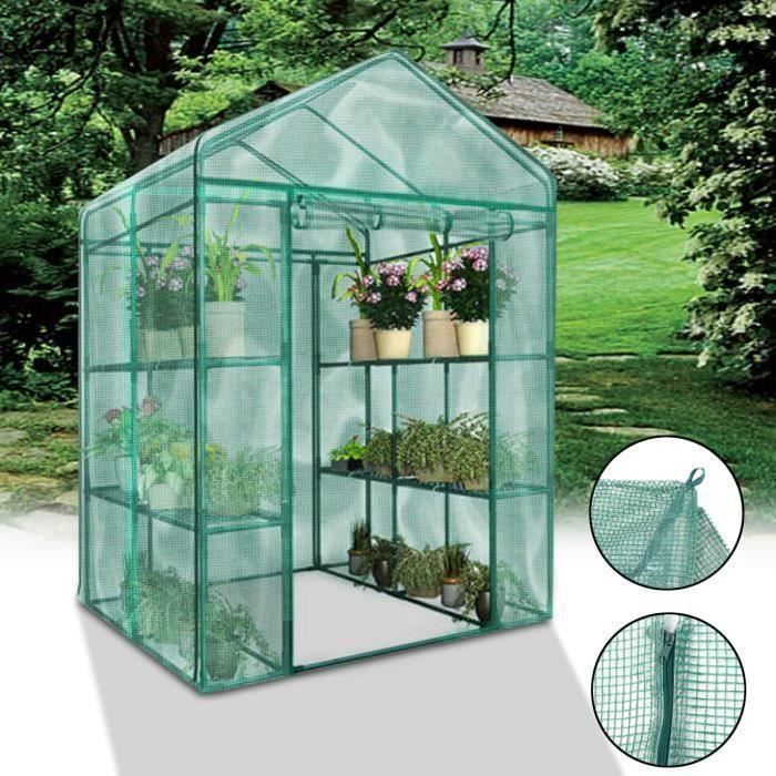 Couverture de Serre Plantes Verte Jardinage Anti-gel Anti-Insect Hiver Protection Soleil 69x49x160cm So16275