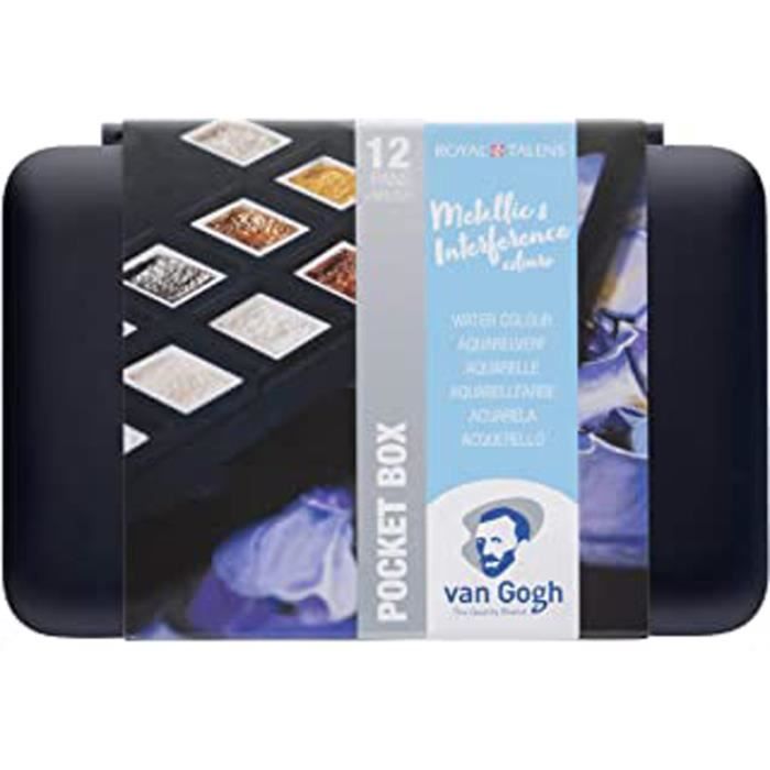 BaoBaodp Royal+Talens+Peinture+Aquarelle+Van+Gogh,+Bote+De+12,