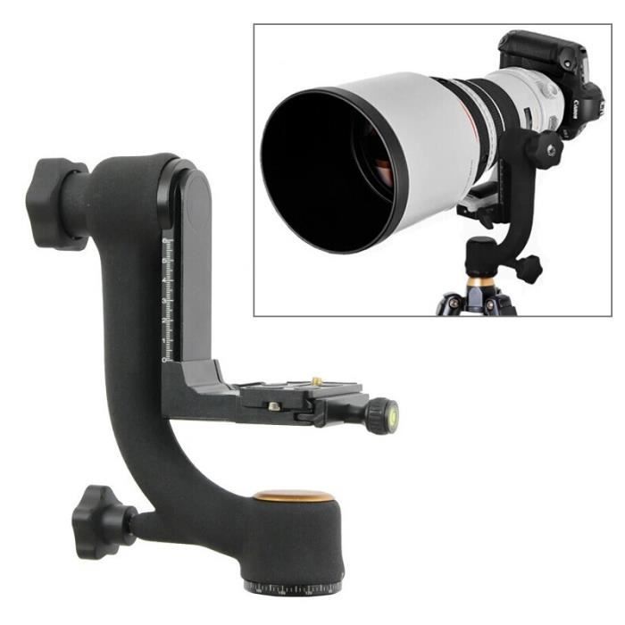 Beike BK-45 Panoramique 360 Degrés Pro Gimbal Tête Rotule pour Trépied 1/4- Vis