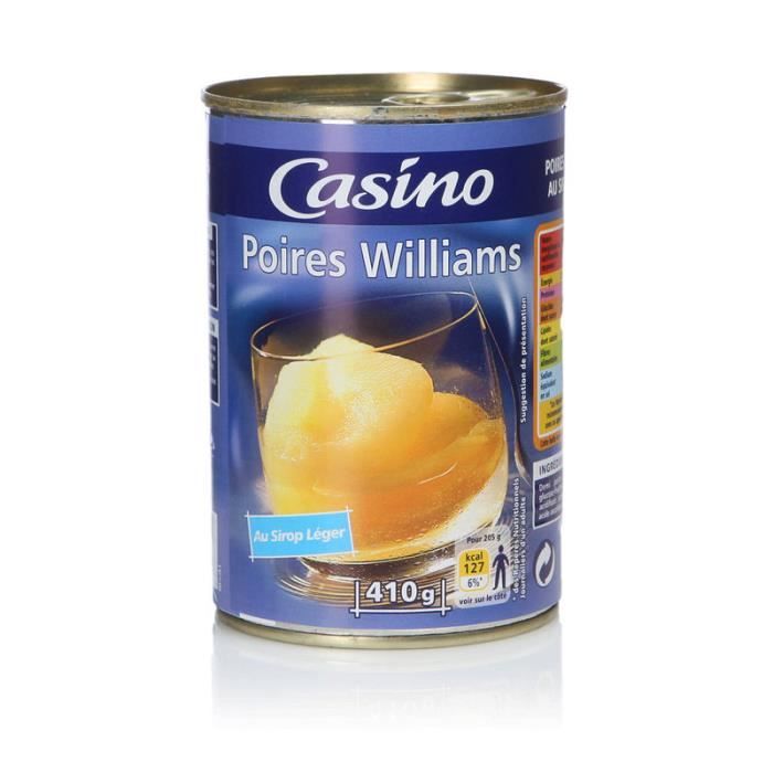 Fruit en sirop Poire 410 g