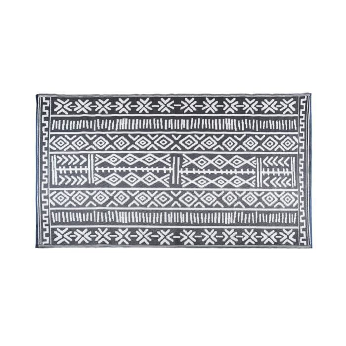 Tapis extérieur ethnique en polypropylène 120 x 180 cm