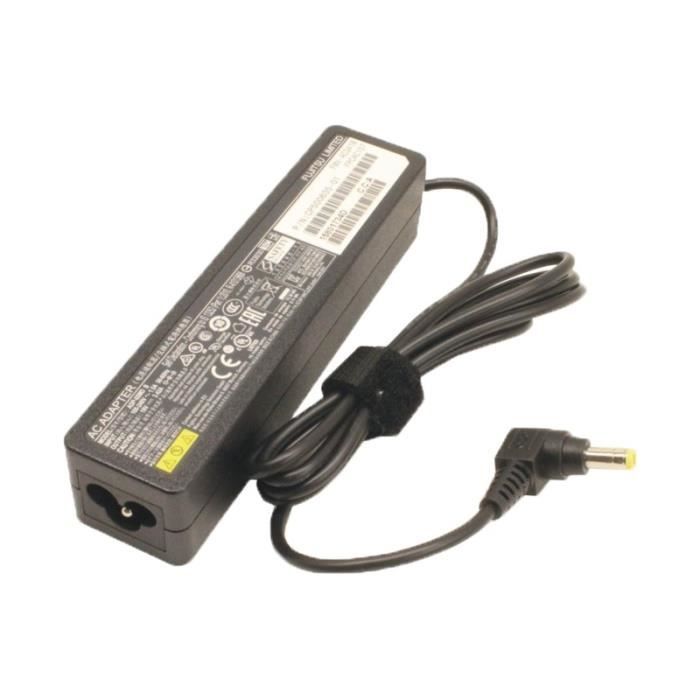 FUJITSU Adaptateur secteur Slim - 65 W - Pour Ordinateur Portable - 19 V DC Sortie