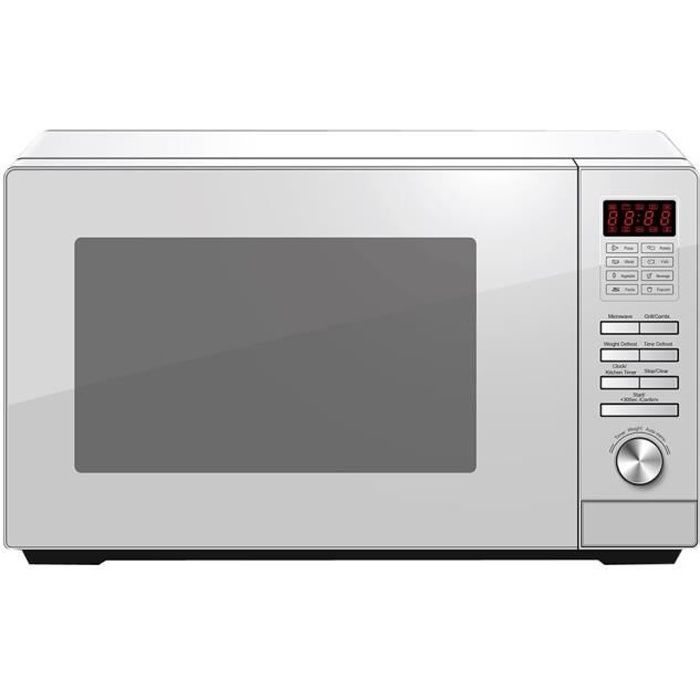 Glem GMF254WH Four micro-ondes grill pose libre 25 litres 900 Watt blanc