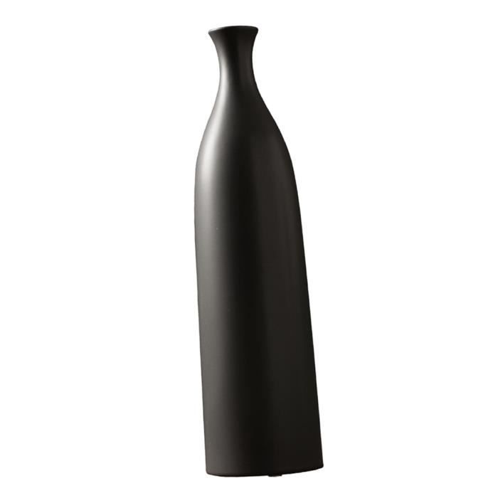 Vases En Céramique De Style Nordique Table Décorative Debout Fleur Vase Noir S
