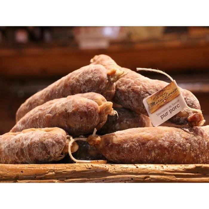 LOT DE 9 SAUCISSONS DE SAVOIE : 9 saucissons Pur porc