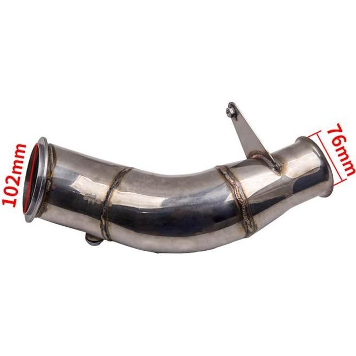 N55 Acier Inoxydable Downpipe pour BMW F22-F23-F32-F33-F36 435i-435i pour 2014+
