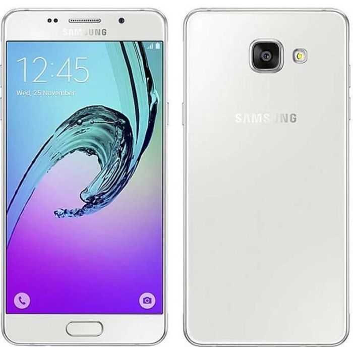 4.7- Samsung Galaxy A3 2016 A310f 16GB Blanc Téléphone