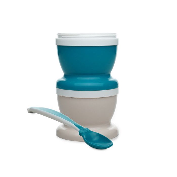 THERMOBABY 2 PETITS POTS POUR NOURRITURE Vert Emeraude