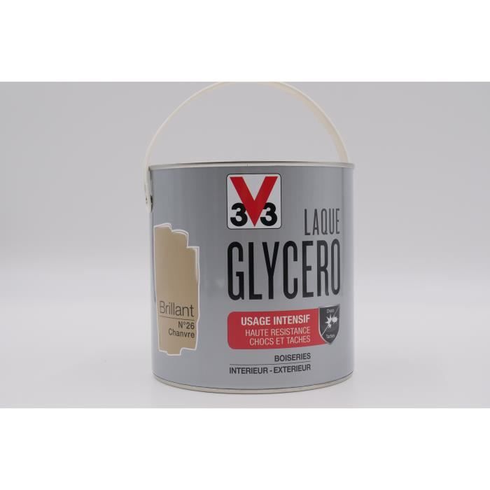 Laque Glycero Chanvre Brillant Boiseries