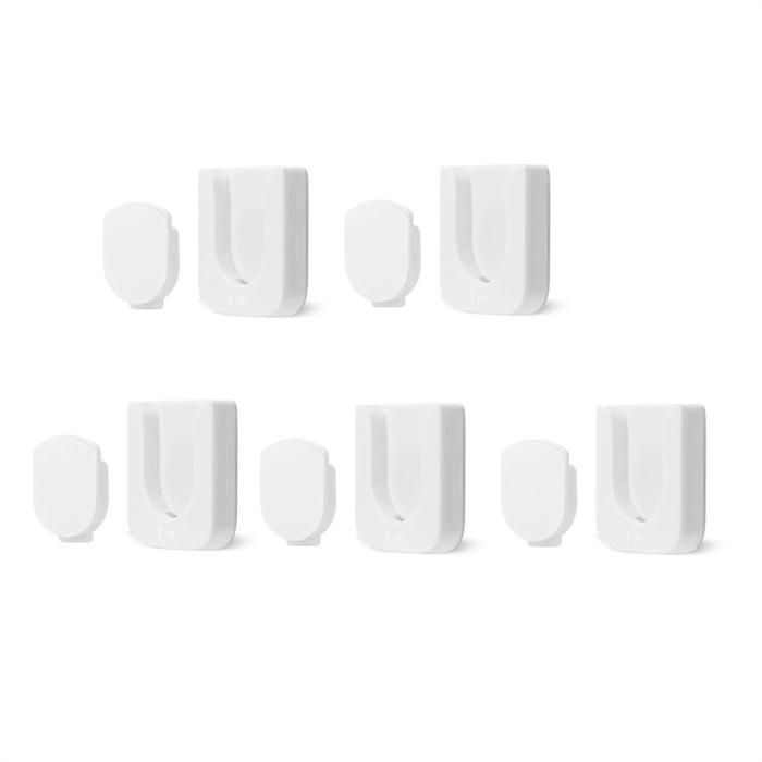 4 Pièces Support Télécommande Mural Magnétique - Porte Télécommande TV Sans Percage, Idéal Pour Climatiseur Ventilateur
