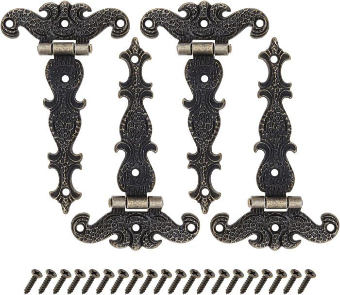 Lot De 6 Boîtes De Rangement Danoises Style Profilé - Avec Poignées Et Charnières - échelle 1:14 Pour Décor Ou Modélisme