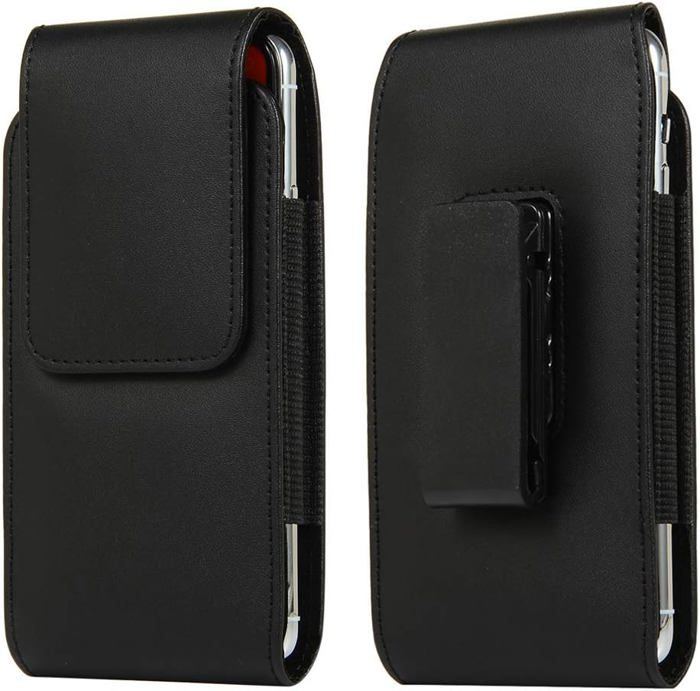 Coque IPhone 13 Mini Avec Clip Ceinture Encased DuraClip - Fine, Anti-rayures, Noir