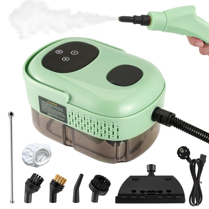 2500W Nettoyeur Vapeur Pression Vapeur Capacité de cuve 1.1 Lpour Cuisine/Salle de Bain / Maison / Auto / Tissus - Ttlife
