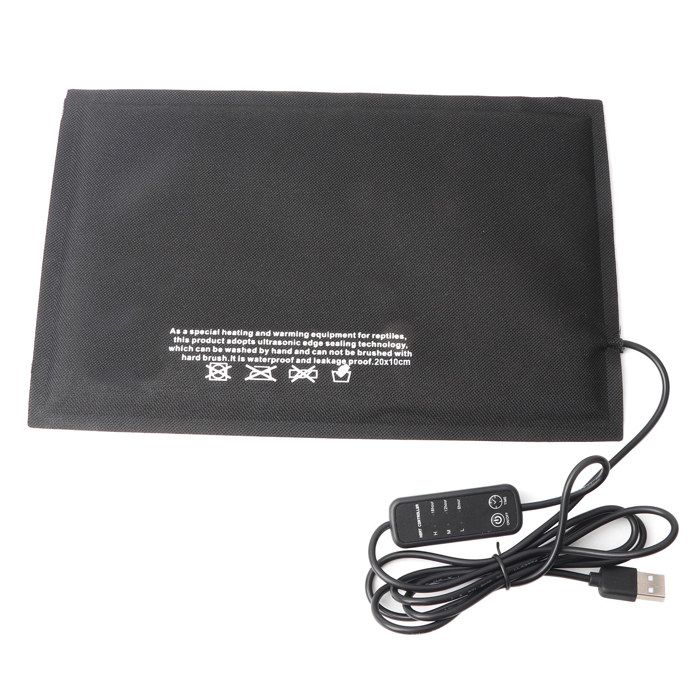 Comparer les prix de Reptiles coussin chauffant petits animaux USB tapis chauffant de contrôle de la température pour tortues lézard