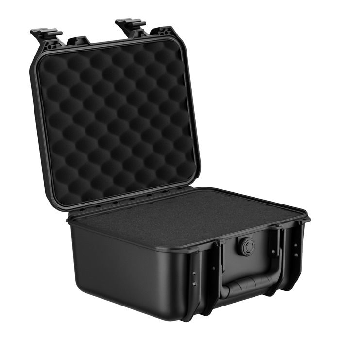 Mallette De Transport Universelle Wiltec – 36x31x17,5cm – PP Avec Mousse Cube – Neuf