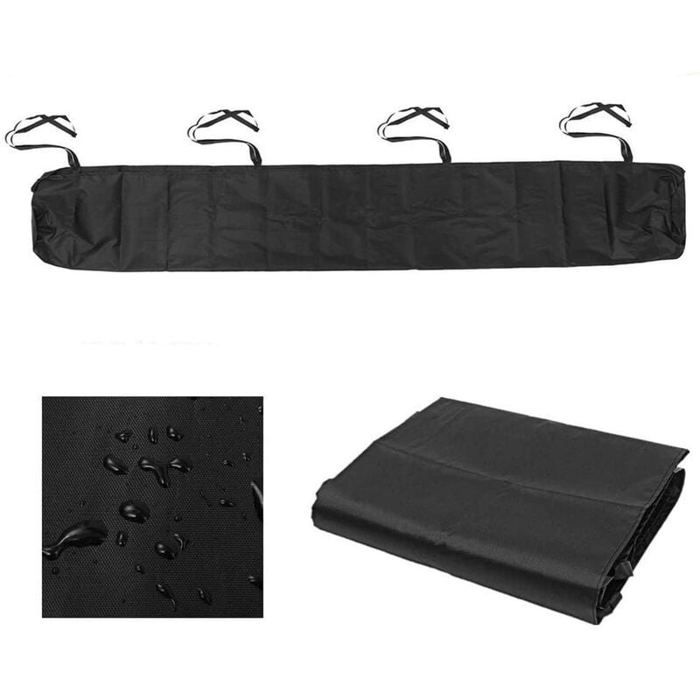 Sac de Protection pour Store Banne Housse Anti-Poussière de 3 5 m Imperméable en Hiver (Gris) SAC A DOS