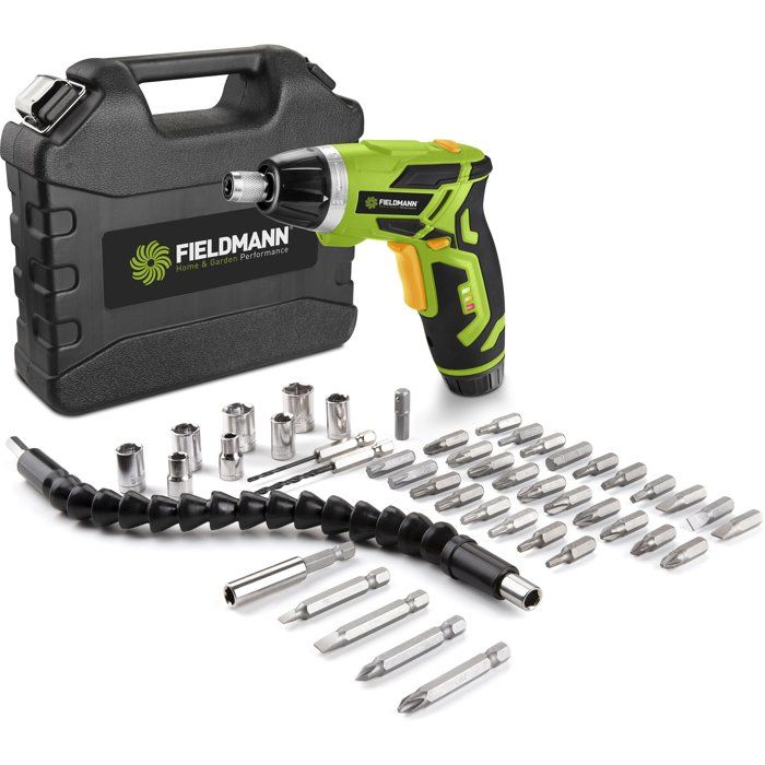 Tournevis sans fil - FIELDMANN - FDS 10155-A - Batterie lithium - Ergonomique