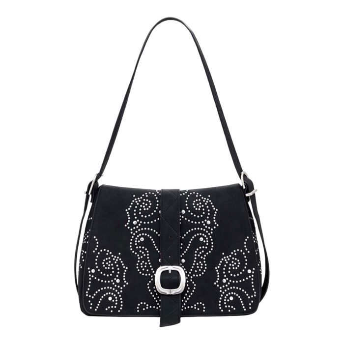 Sac Bandoulière Desigual Across Body Bag - Denim Medium Wash (bleu) - Coton - Neuf Avec étiquettes