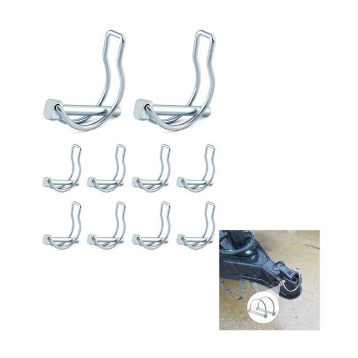 5mm x 76mm goupille de verrouillage à ressort en acier inoxydable 316 à dégagement rapide autobloquant avec porte-clés chape fixer push pull outil de sécurité marine - Canada