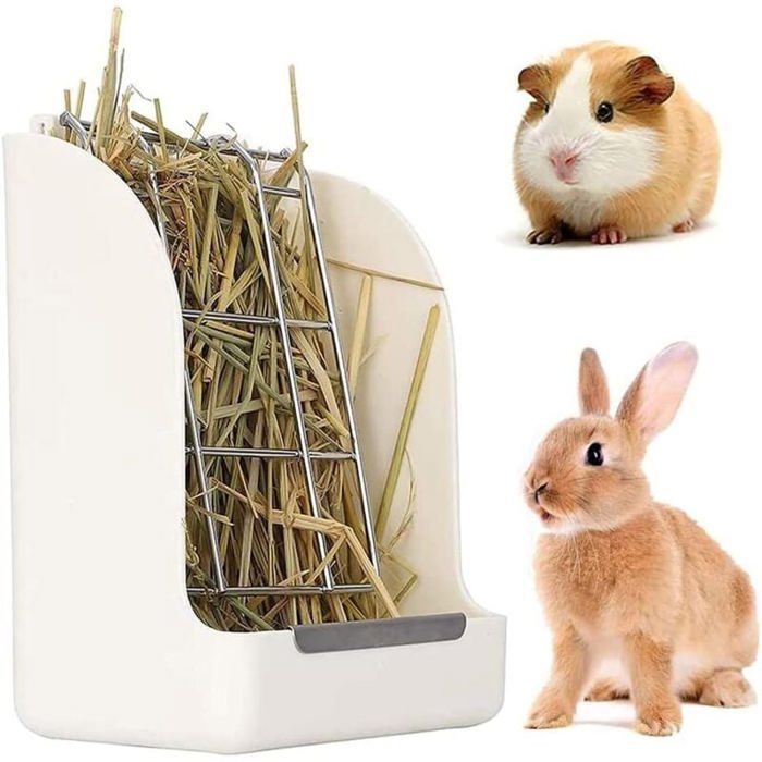 Comparer les prix de Mangeoire à Foin pour Lapin Mangeoire à Herbe Râtelier à Foin Lapin Mangeoire à Foin pour Chinchilla Convient Aux Cobayes