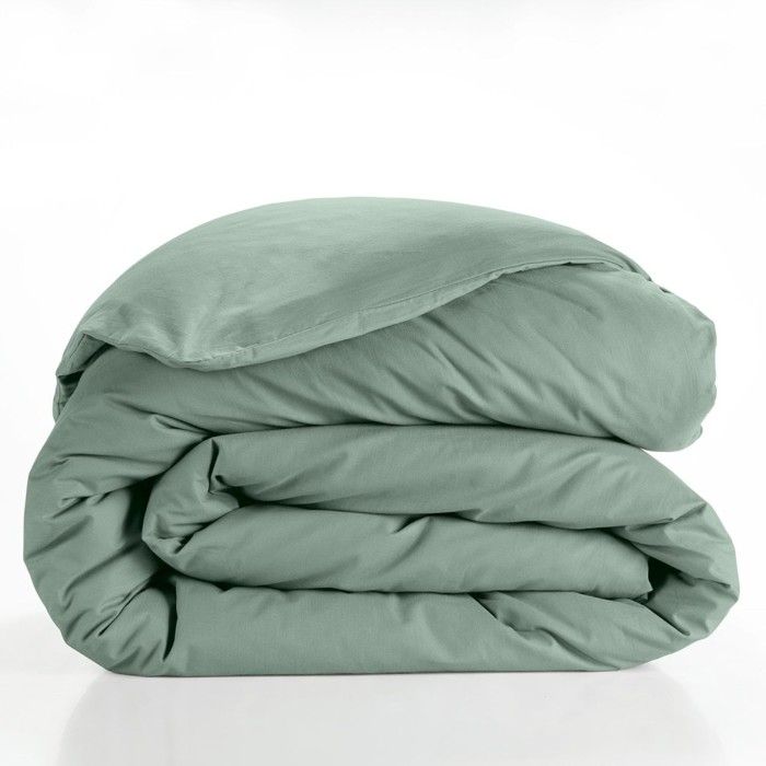 Housse de couette - Douceur dIntérieur - LINA - Coton - 240x220cm - Sauge Housse de couette - Douceur dIntérieur - LINA - Coton - 240x220cm - Sauge