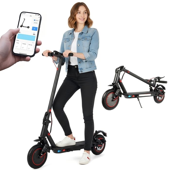 Sunnigoo N7 Pro Trottinette électrique 30 km/h 350W 36V 10.4Ah - Sport & Plein air