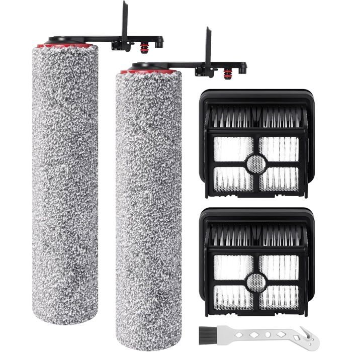Rouleau de brosse de rechange et Filtre HEPA pour DREAME H15 Pro Heat Aspirateur Laveur