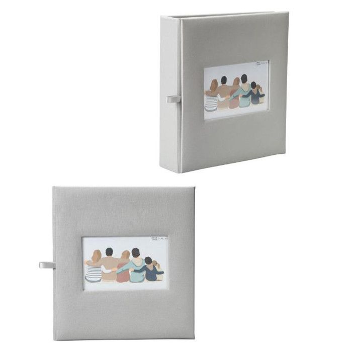 CGFGHHUY Petit Album Photo De 12,7 X 17,8 Cm Avec Couverture En Cuir