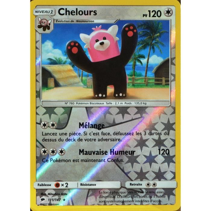 Carte Pokemon 111 147 Chelours 1 Pv Reverse Sl3 Soleil Et Lune Ombres Ardentes Neuf Fr Cdiscount Jeux Jouets Carte Pokemon 111 147 Chelours 1 Pv Reverse Sl3 Soleil Et Lune Ombres Ardentes Neuf Fr Cdiscount Jeux Jouets