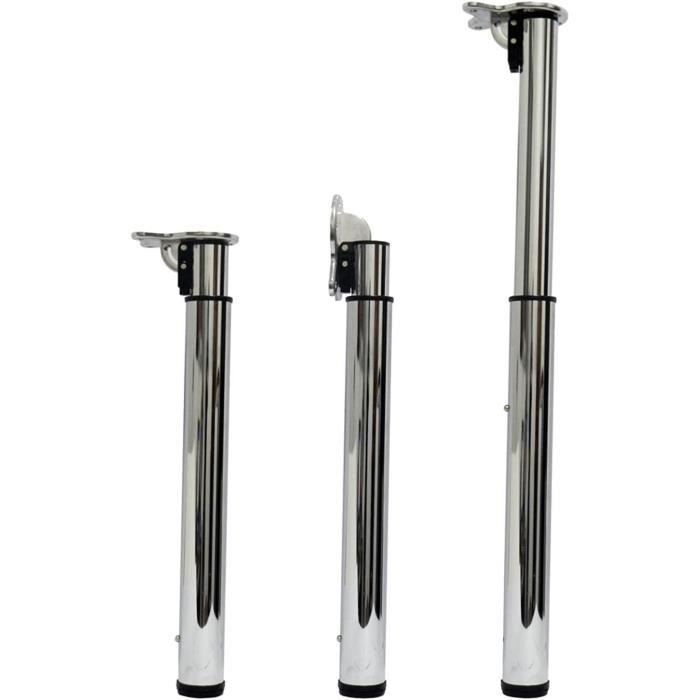 Pieds De Table Pliables En Métal, Réglables Et Remplaçables, Lot De 4 20cm 79689493