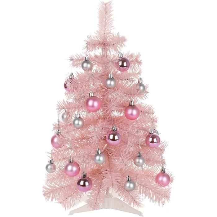 Mini Sapin De Noël De Table 60 Cm Sapins De Noël Lumineux À Led