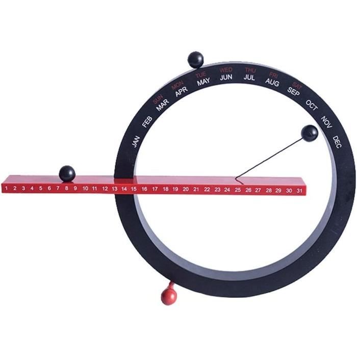 WINBST Calendrier Perpétuel à Boule Magnétique - Calendrier