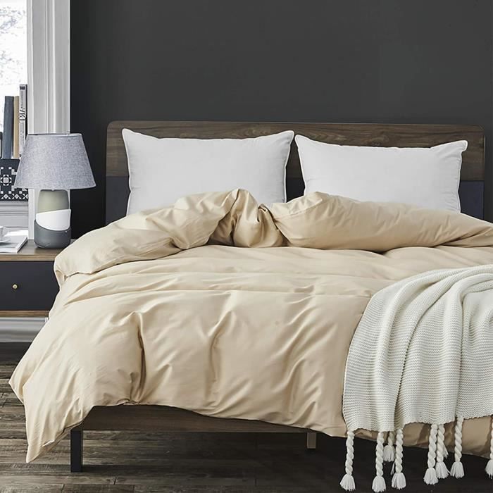 Couleurs Pures Coton Housse De Couette,Simple Style Literie-Bedding
