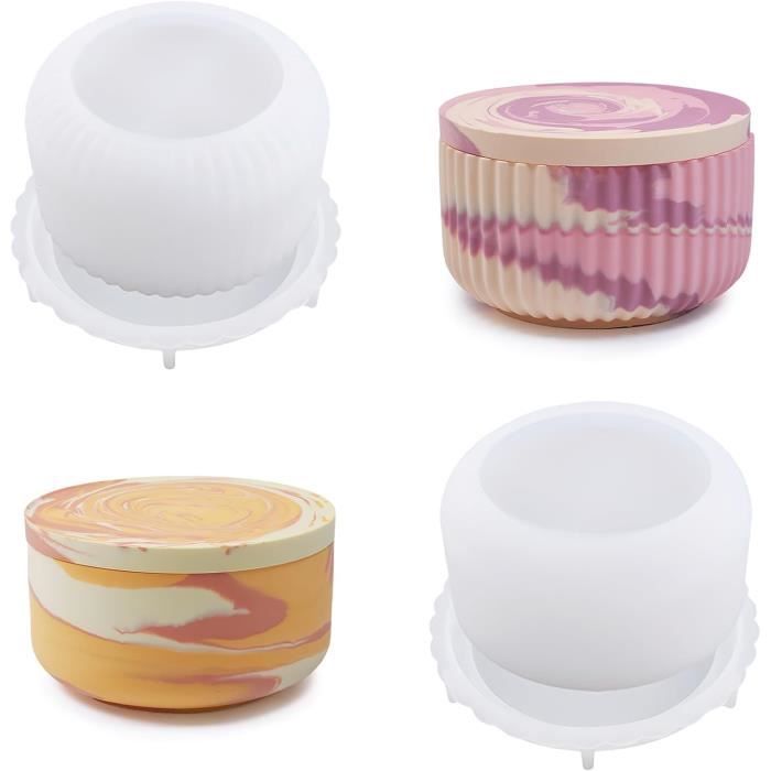Kit de 182 Moules Silicone Résine Époxy (32 Modèles Divers), Pour Artisanat Multiusage, Pour