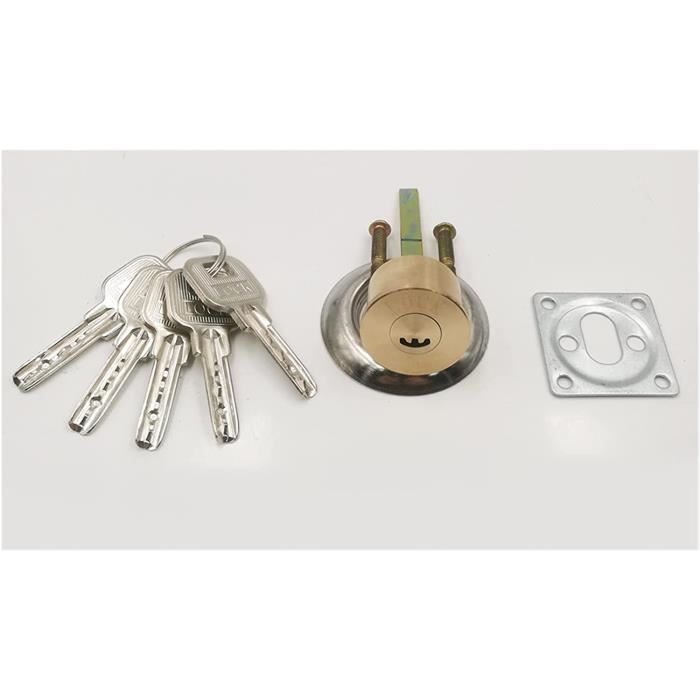 Cylindre De Serrure De Porte Avant Gauche Pour Audi A3 (2006-2012) Et A4 B7 (2002-2009) - Remplacement Sécurité