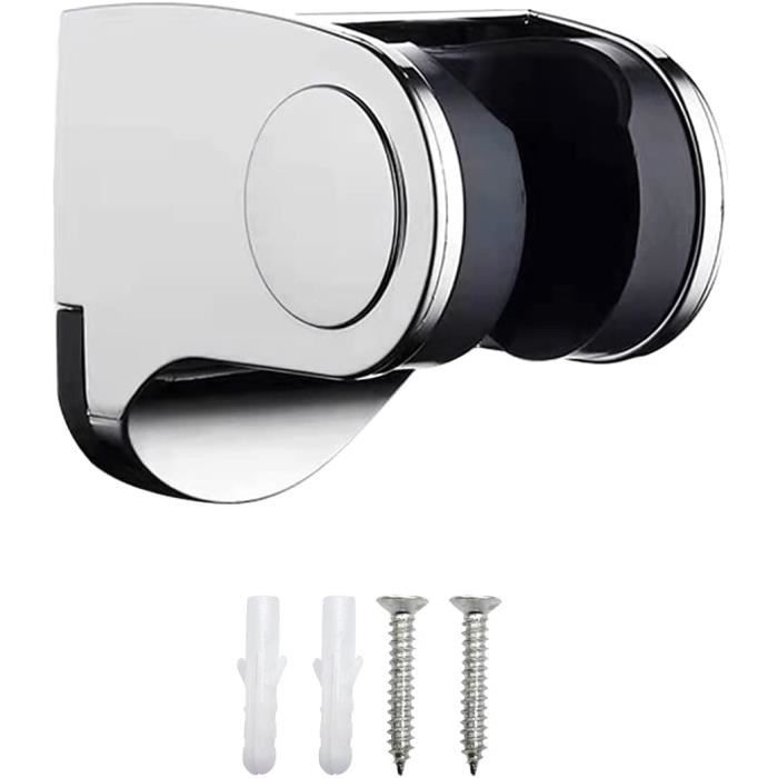 Argent Shower Head Holders Support de Douche Mural de Douche Réglable, Utilisé pour Fixer la