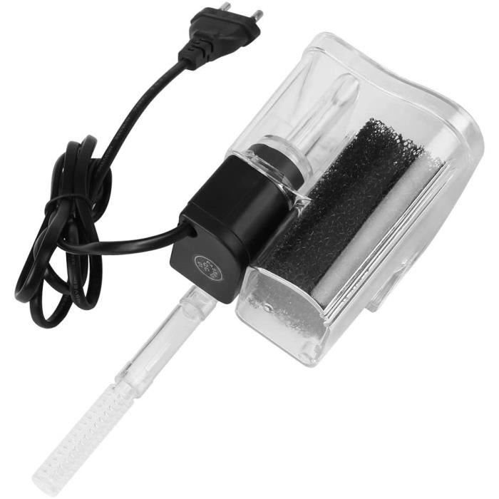 Filtre à Cascade Submersible daquarium de Type Suspendu Filtre à Eau de Pompe à oxygène Externe pour réservoir de Poissons d[~405]