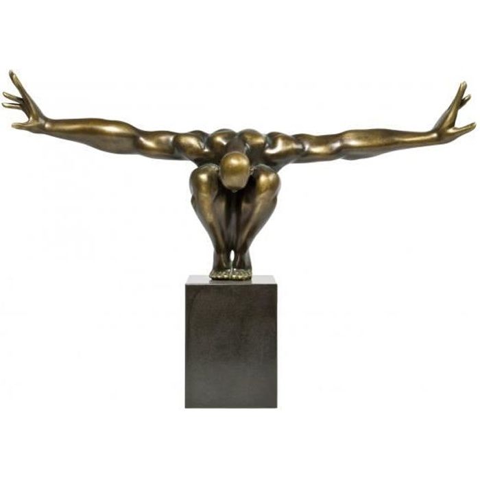 Statue athlète bronze Cdiscount Maison