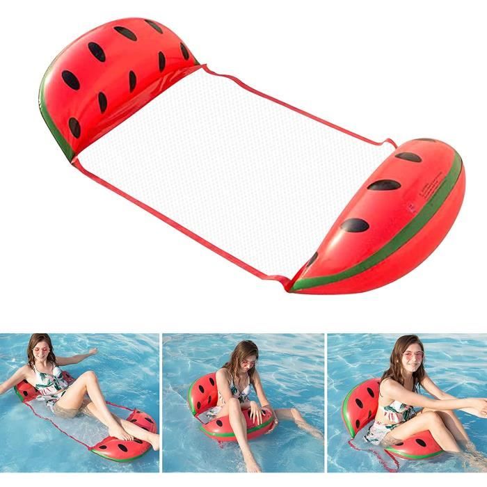Hamac Flottant Gonflable Lit Flottant Polyvalent Hamac De Natation 4 En 1 Selle Chaise Longue Deriveur Hamac Buse Anti Fuite Plage De 23331 B