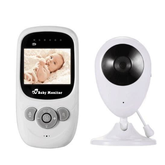 Baby Monitor sans fil 2.4G avec écran LCD 3.2 pouces - Vision nocturne